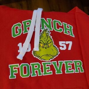 Dr. Seuss Red Grinch Kids Hoodie